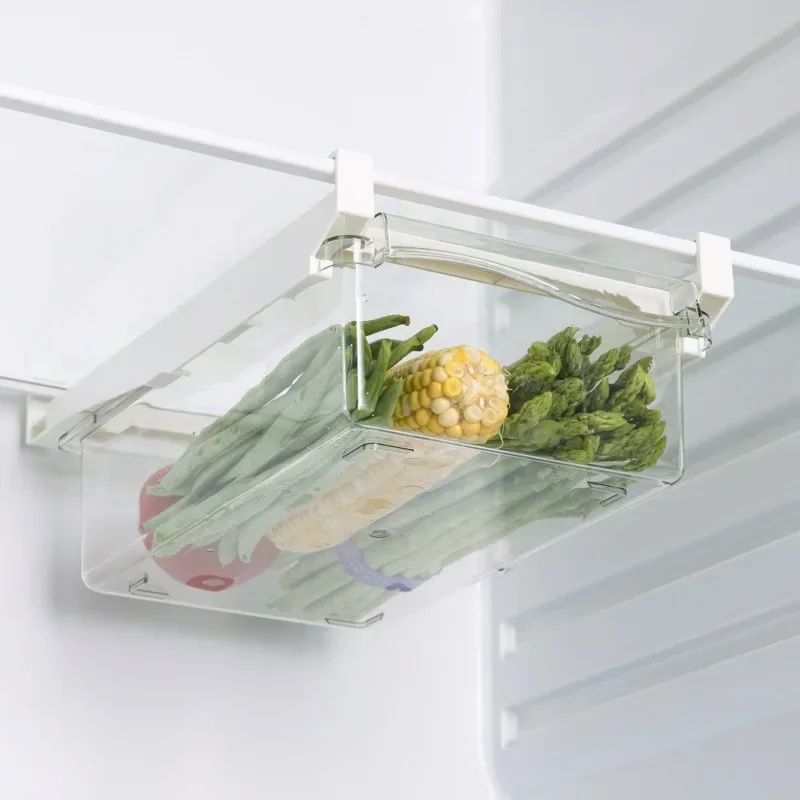 Food Storage Organization - 걸이형 냉장고 서랍 정리함, 주방 과일