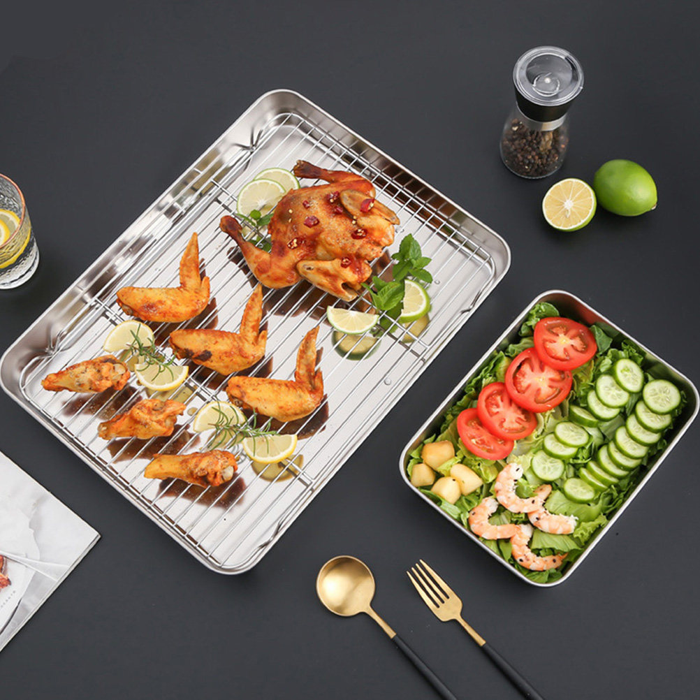 Food Storage And Temperature - 1세트, 스테인리스 스틸 재질의 식품 보관