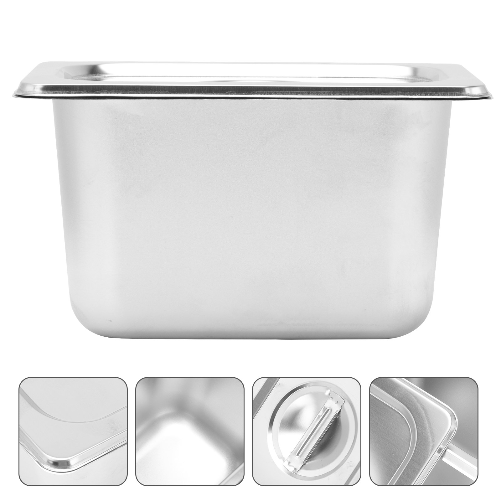 Food Storage Organization - 스테인리스 스틸 야채 용기 세트 1개,