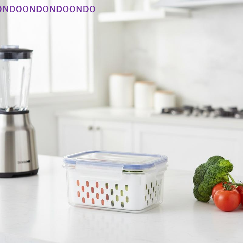 Food Storage Set Glass - 누수 방지 플라스틱 신선도 유지 용기