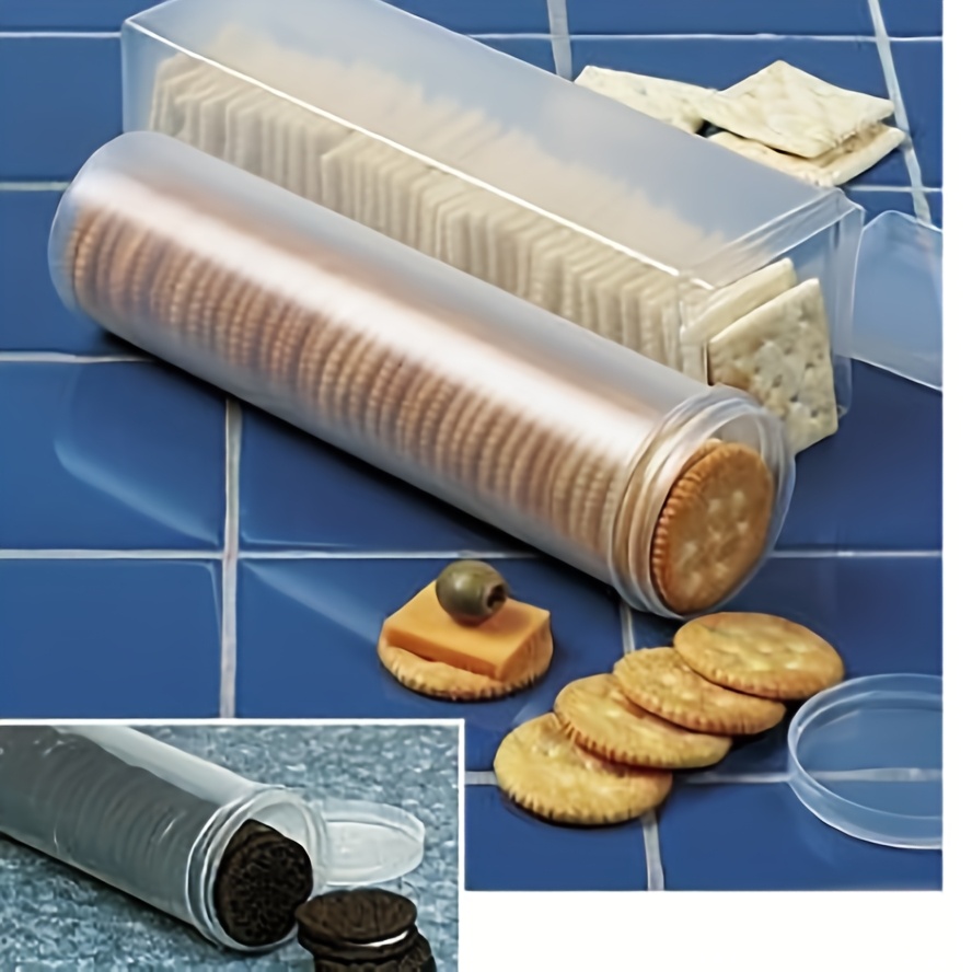 Food Storage Organization - 뚜껑이 있는 투명 직사각형 밀폐 식품