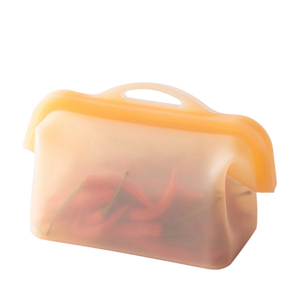 Food Storage And Temperature - 누수 방지 실리콘 식품 보관 백