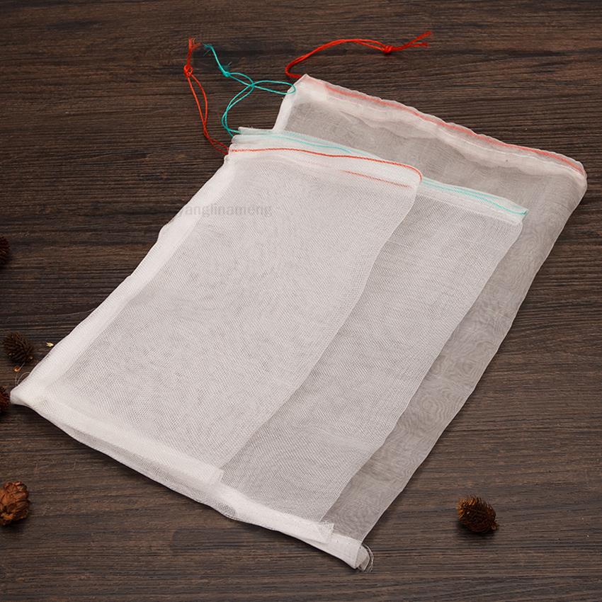 Zebra Food Storage - 100pcs / 40mesh 10x15cm/25x35cm 물고기/과일/팔찌/곤충 새/해충/종자