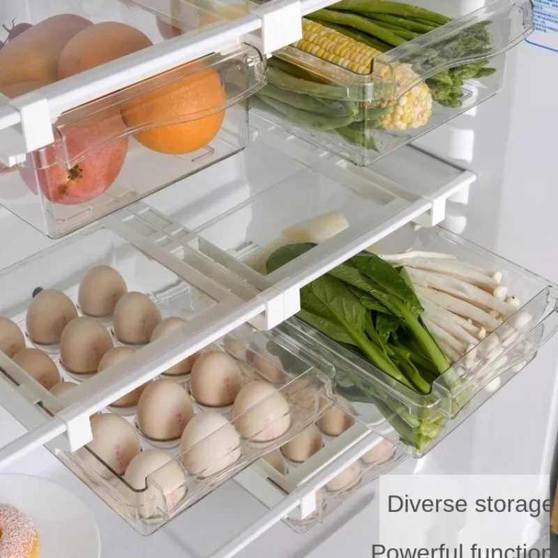 걸이형 냉장고 서랍 정리함, 주방 과일 및 채소 보관용 - Food Storage Organization 리뷰 및 가격