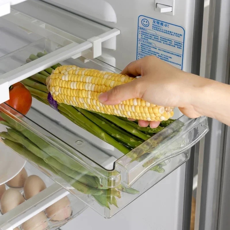 걸이형 냉장고 서랍 정리함, 주방 과일 및 채소 보관용 - Food Storage Organization 리뷰 및 가격