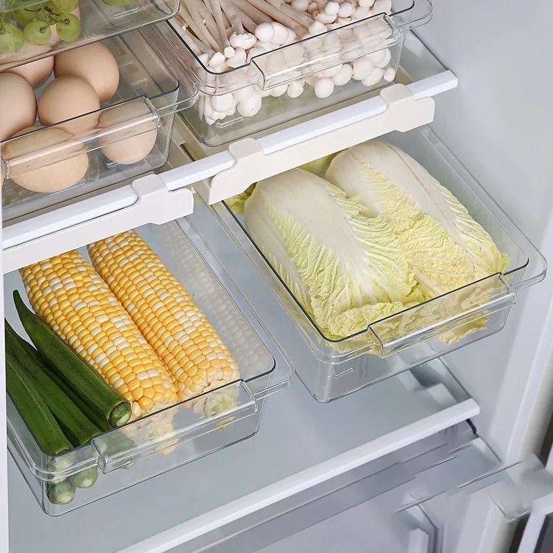 걸이형 냉장고 서랍 정리함, 주방 과일 및 채소 보관용 - Food Storage Organization 리뷰 및 가격