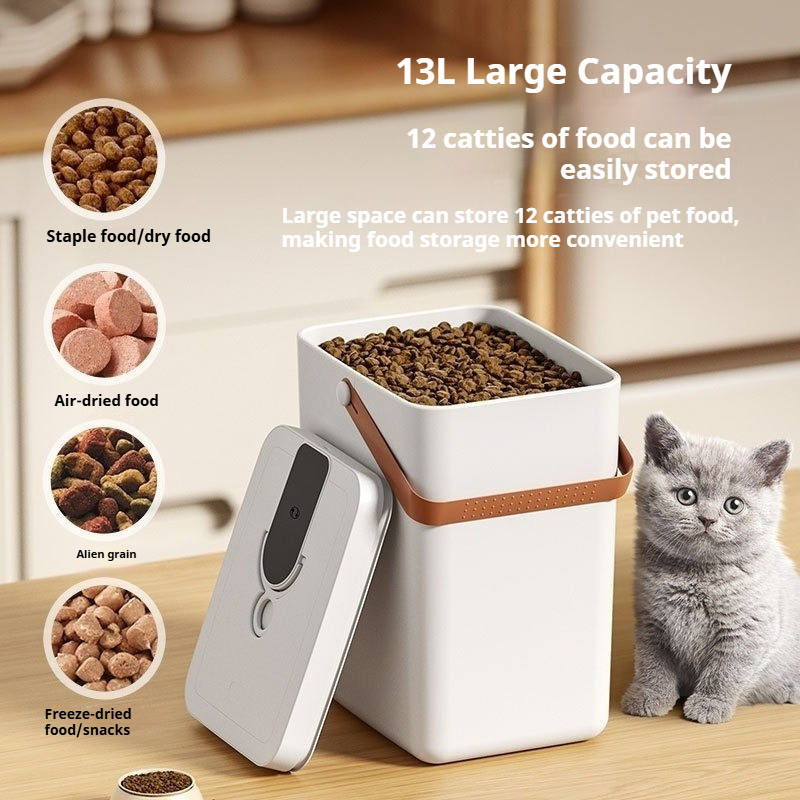진공 애완동물 사료 보관 용기 13L 대용량 밀폐 신선 - Dog Food Storage Xl 리뷰 및 가격