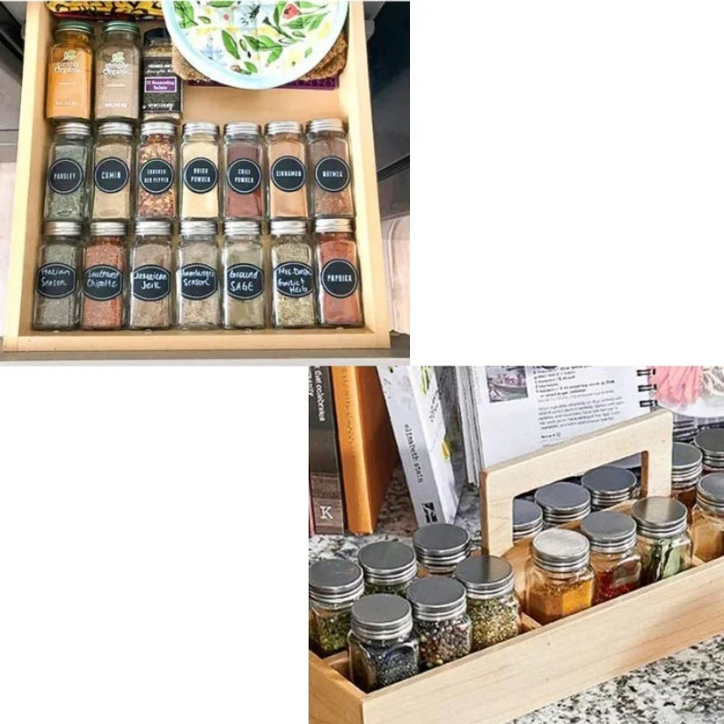 방수 재사용 가능한 원형 칠판 스티커, 메이슨 병, 향 - Food Storage Jar Labels 리뷰 및 가격