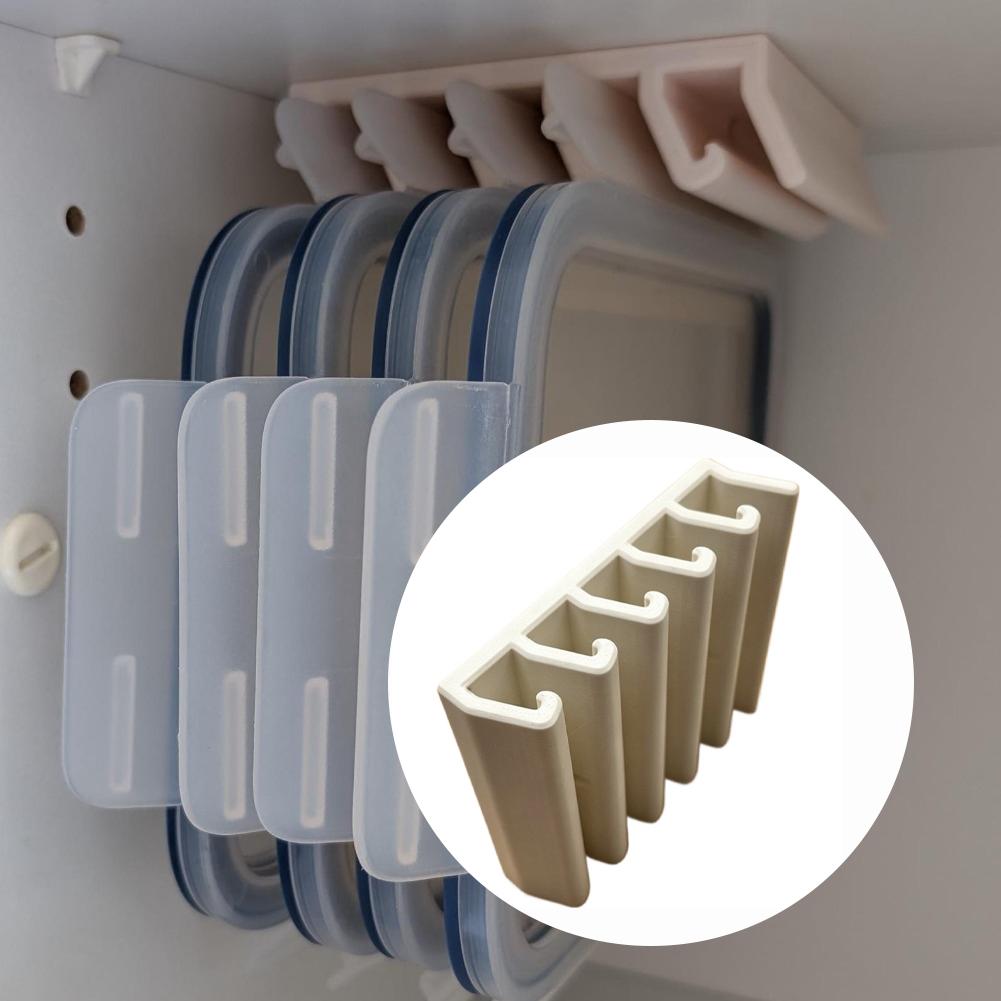 주방 식품 용기 뚜껑 홀더 캐비닛 공간 절약 정리대 플 - Food Storage Organization 리뷰 및 가격