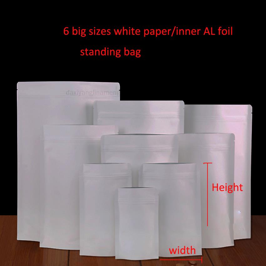 부활절 흰색 종이 지퍼 잠금 가방, 내부 실버 호일 상 - Zebra Food Storage 리뷰 및 가격
