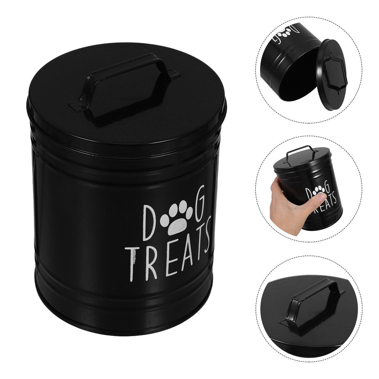 밀폐형 개 사료 보관 용기(뚜껑 포함) - 주방 조리대 - Dog Food Storage Xl 리뷰 및 가격
