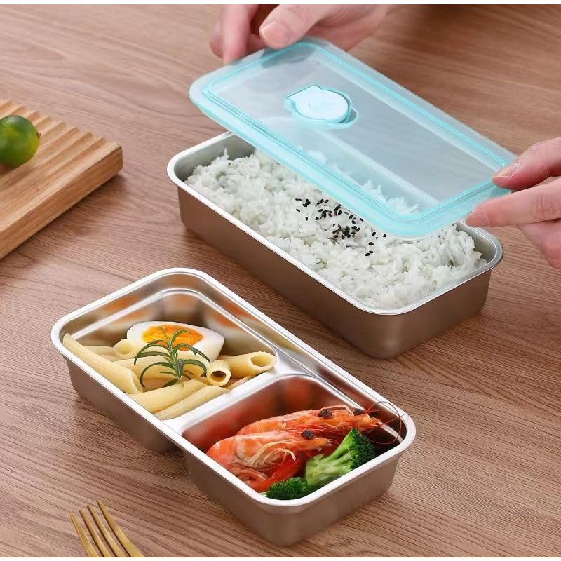 휴대용 스테인레스 스틸 신선 유지 상자 식품 용기 다기 - Food Storage Refrigerator 리뷰 및 가격