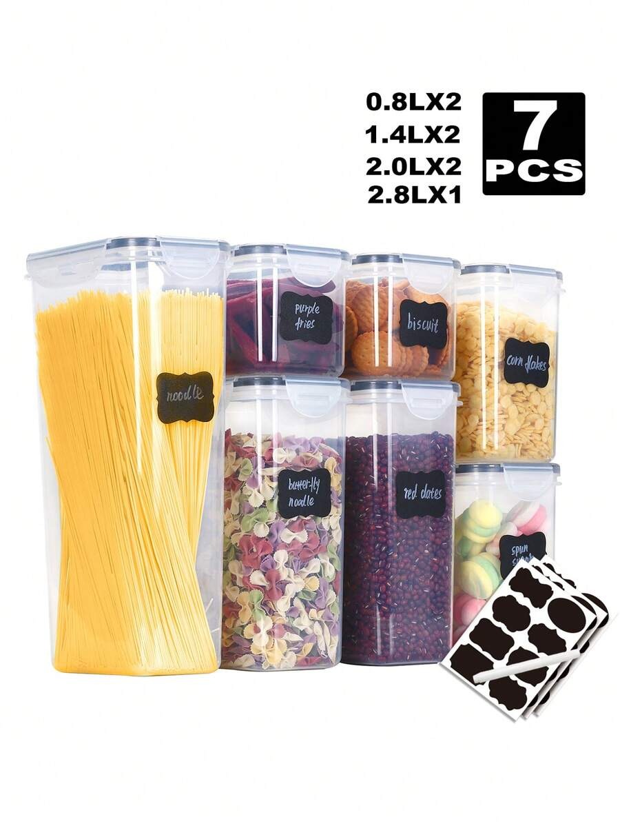 1/3/5/7pcs 식품 저장 용기 라벨 용지 마커가있 - Food Storage Jar Labels 리뷰 및 가격