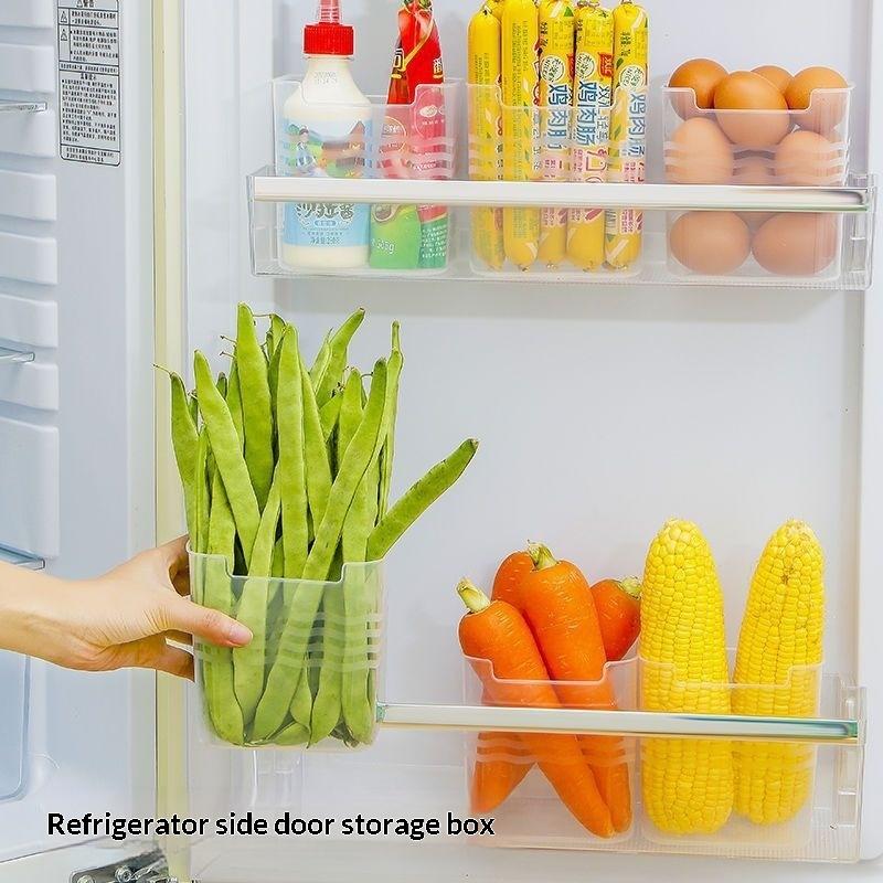 신제품! 4개입 주방 정리용 식품 분류 박스 투명 냉장 - Food Storage Organization 리뷰 및 가격
