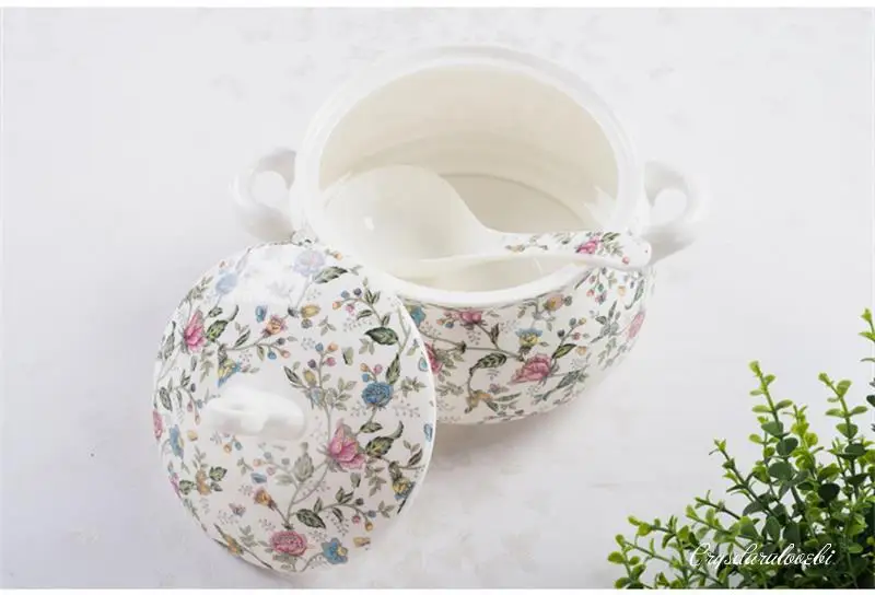 9인치 본차이나 투린, 음식 보관용, 클래식 디너 서빙 - Food Storage Plants 리뷰 및 가격