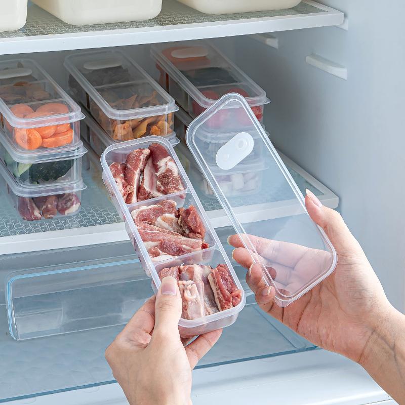 냉장고용 냉동고 방지 정리함 1P 사각 BPA 프리 식 - Food Storage Organization 리뷰 및 가격