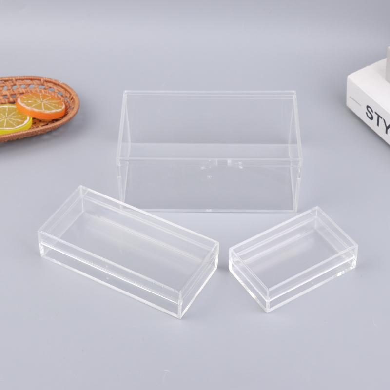 두꺼운 직사각형 아크릴 보관함 높은 투명도 식품 선물  - Food Storage Plants 리뷰 및 가격