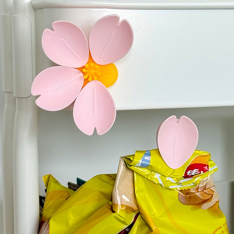 사쿠라 마그네틱 클립 창의적인 주방용품 다기능 스낵 실 - Food Storage Plants 리뷰 및 가격