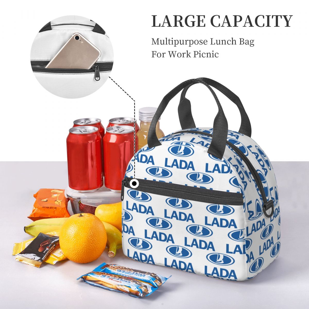 베스트 셀러 라다 자동차 상품 여성용 절연 도시락 가방 - Best Food Storage 리뷰 및 가격