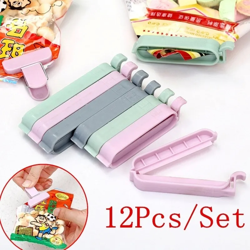재사용 가능한 식품 백 클립 12개, 밀폐 보관 클립, - Best Food Storage 리뷰 및 가격